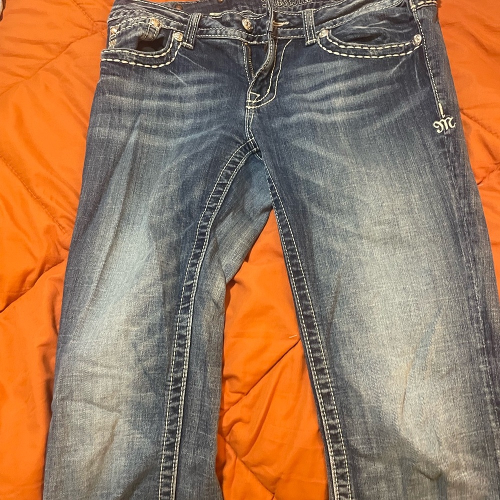 Miss Me Women's Blue Boot Cut Jeans